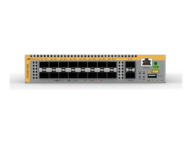 Allied Telesis Netzwerk-Switch – 18 Ports, 10 Gigabit, stapelbar