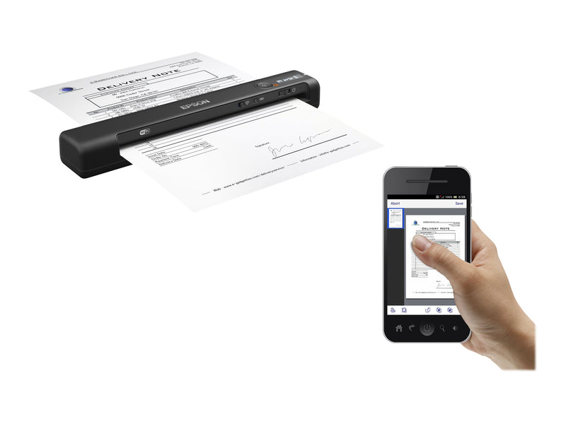 EPSON WorkForce ES-60W Scanner – Tragbar, WLAN-fähig
