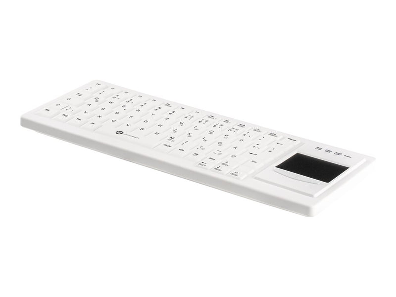 GETT Silikontastatur – Hygienisch, mit Touchpad