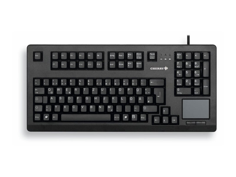CHERRY TouchBoard Tastatur – USB-Anschluss, integriertes Touchpad