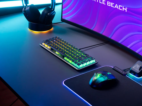 TURTLE BEACH Gaming-Tastatur – Kompakt und beleuchtet