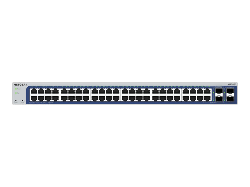 Netgear 48-Port Gigabit Switch – Für große Netzwerke geeignet
