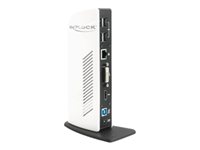 Delock Portreplikator – USB, HDMI, DVI, Netzwerkanschluss