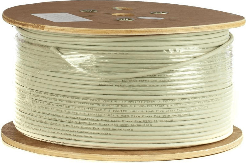 Dsit CAT6A Netzwerkkabel – 500m, 100% Kupfer, robust und sicher