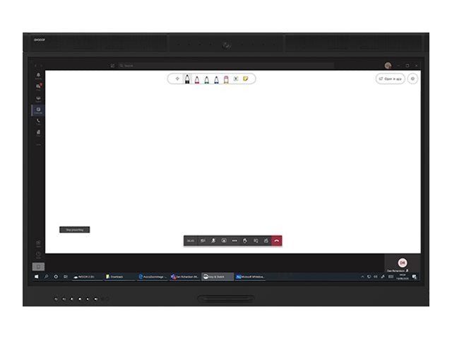 Avocor 55" Interaktives Display – Touchscreen, integrierte Kamera