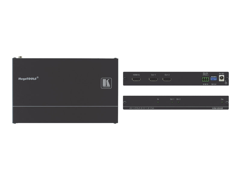 Kramer HDMI-Verteiler – 2-fach Verstärker für klare Bildqualität