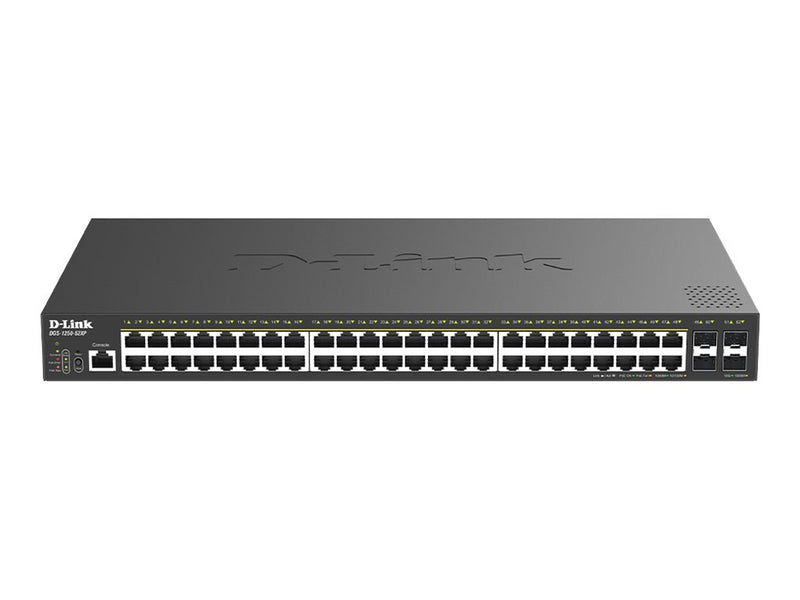 D-Link Gigabit-Switch – 52 Ports, PoE für einfache Netzwerke