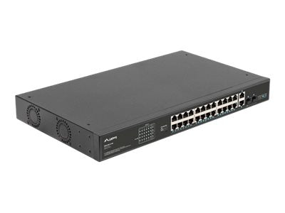 Lanberg Netzwerk-Switch – 24 Anschlüsse, PoE+ Unterstützung