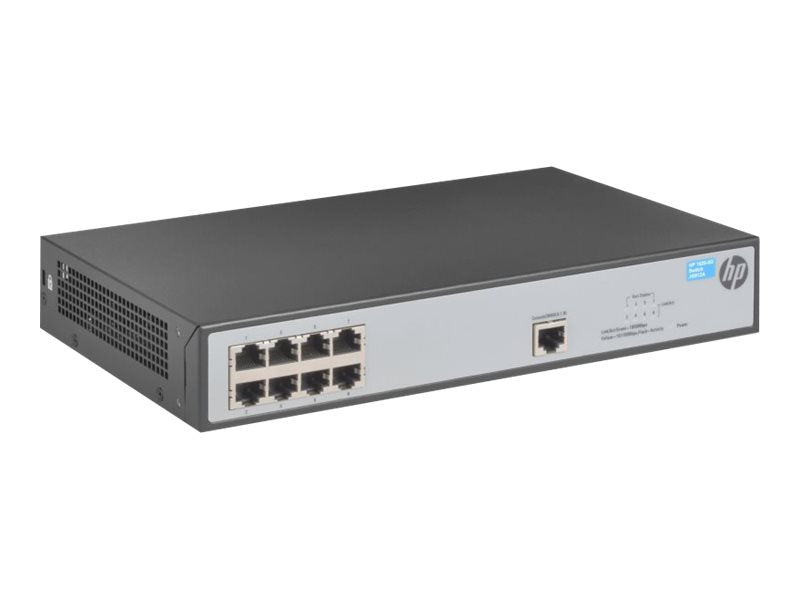 HP Enterprise 8-Port Switch – Gigabit, verwaltet, für kleine Unternehmen