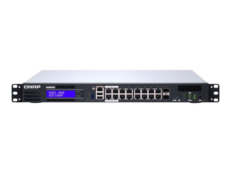 QNAP Netzwerk-Switch – 16 PoE-Ports, virtuelle Maschinen-Unterstützung