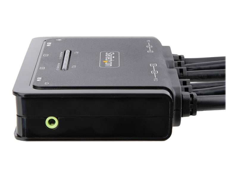 StarTech KVM Switch – 2 Monitore, 4K Unterstützung