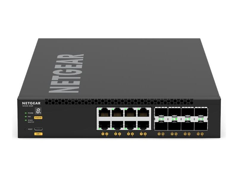 Netgear Managed Switch – 16 Ports, Multi-Gig, für Audio/Video