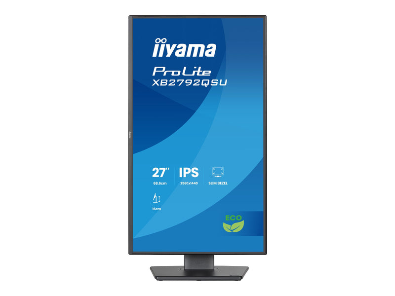 Iiyama 27" LED-Monitor – QHD-Auflösung, IPS-Display