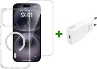 4SMARTS 3in1 Starter Set – Für Apple iPhone 17 Pro Max