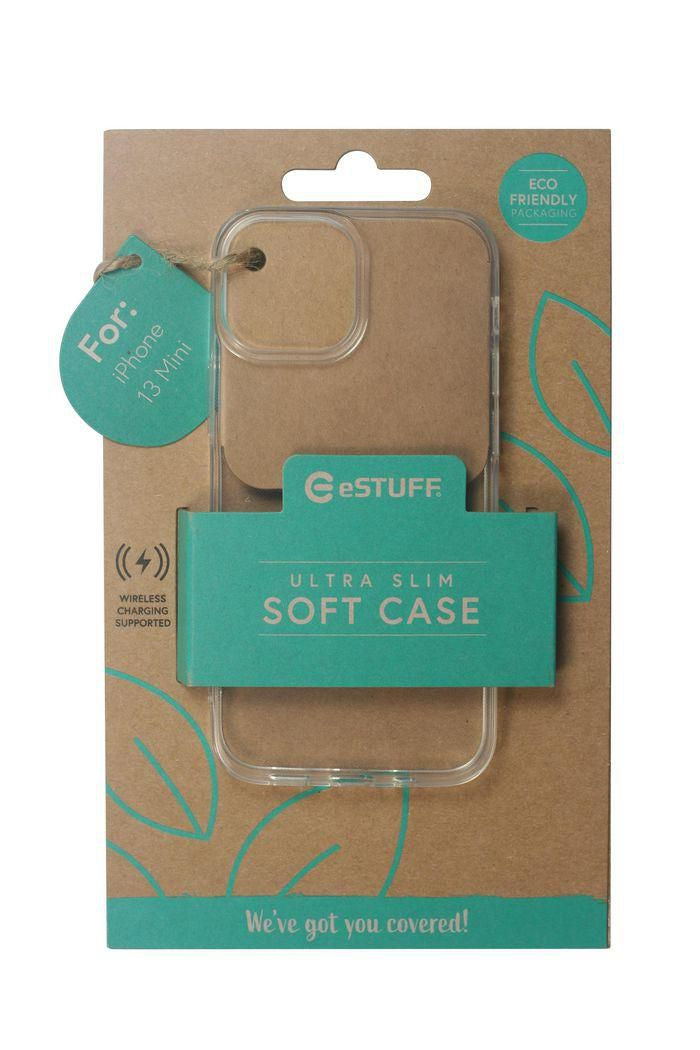 eSTUFF Handyhülle – Klarer TPU-Schutz für iPhone 13 mini