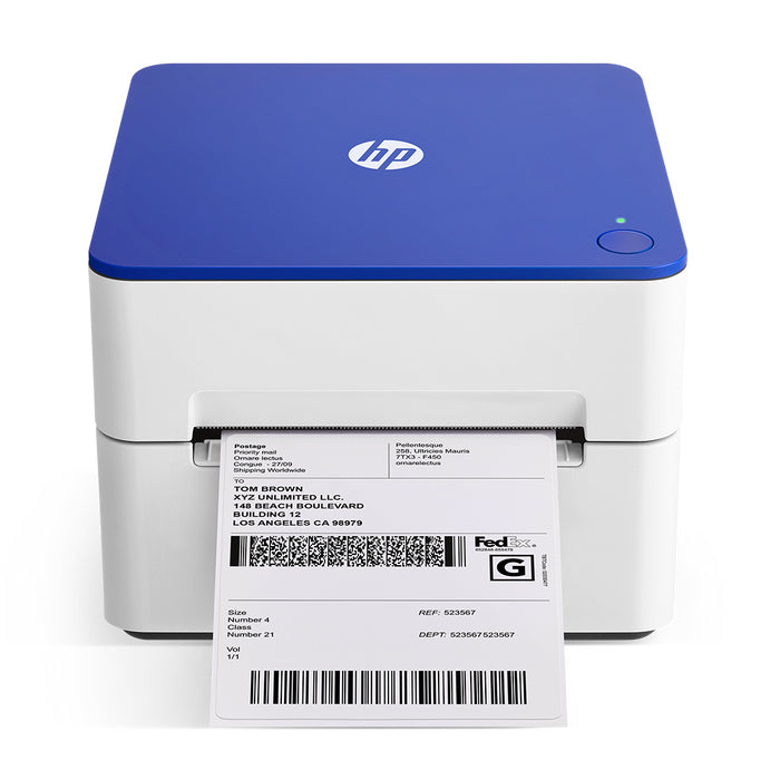 HP Etikettendrucker – Thermodirekt, kabelgebunden