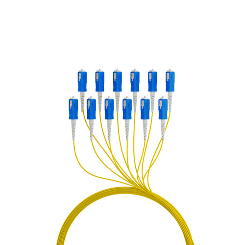 EFB Elektronik Glasfaser-Trunkkabel – 140m, SC-SC Anschlüsse
