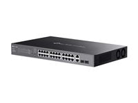 TP-LINK Netzwerk-Switch – 28 Anschlüsse, PoE+ Unterstützung
