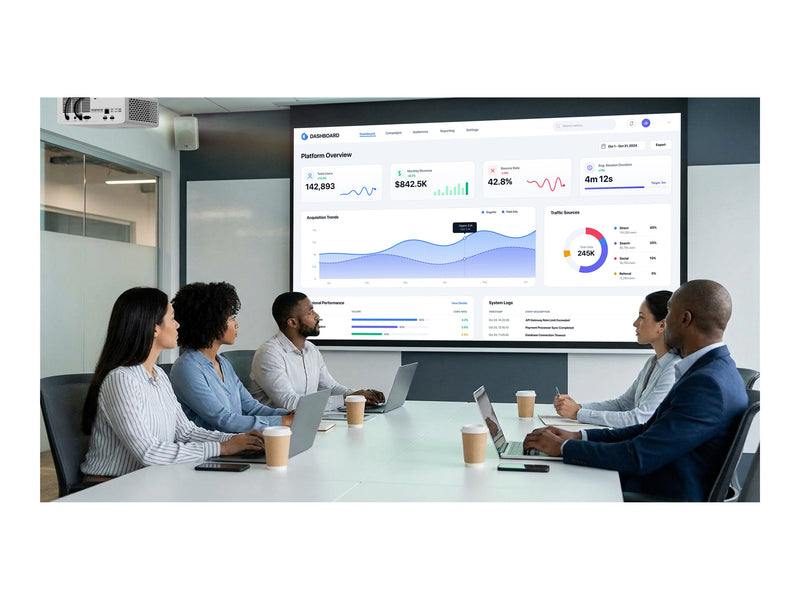 Optoma DLP-Projektor – 4K UHD, 4500 Lumen Helligkeit