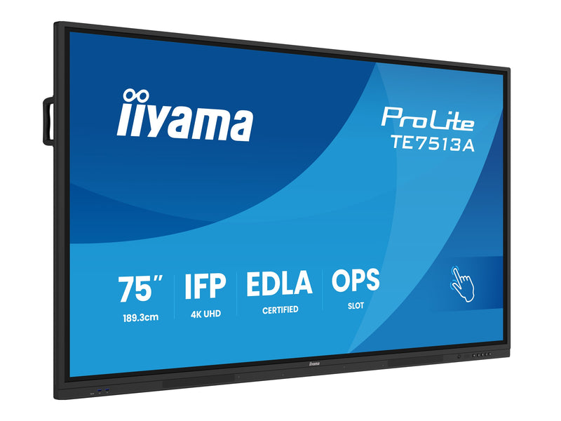 Iiyama 75" Touchscreen-Display – 4K UHD, interaktiv