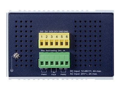 PLANET TECHNOLOGY Netzwerk-Switch – 16 Ports, wandmontierbar