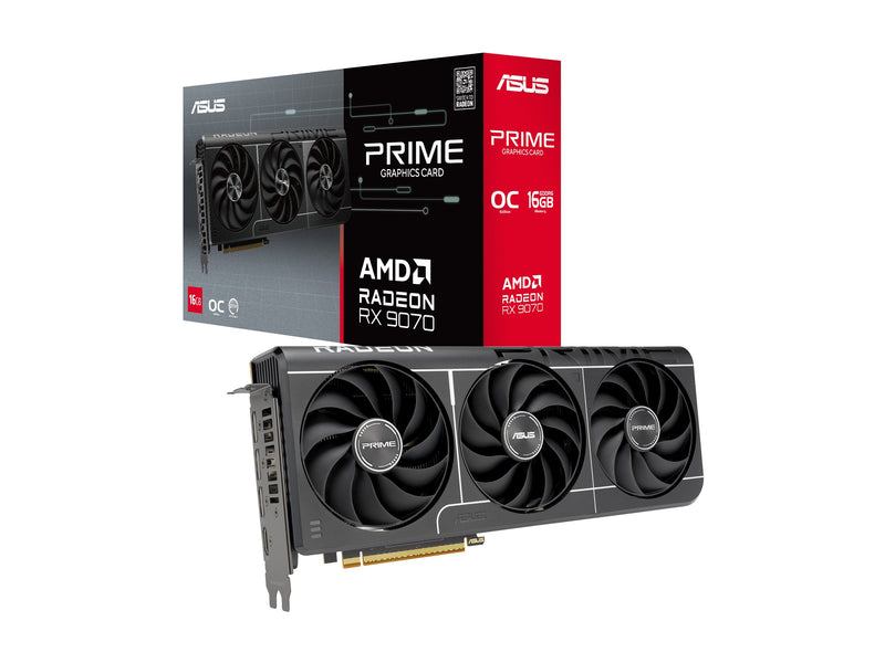ASUS Grafikkarte – Radeon RX 9070, 16 GB für flüssige Grafik