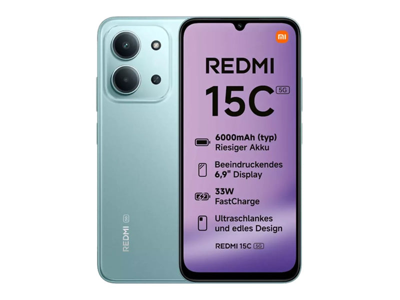 Xiaomi Redmi 15C Smartphone – 5G, 128 GB Speicher