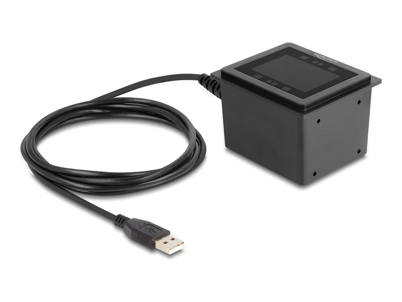 DELOCK USB Barcodescanner – 1D & 2D, kabelgebunden