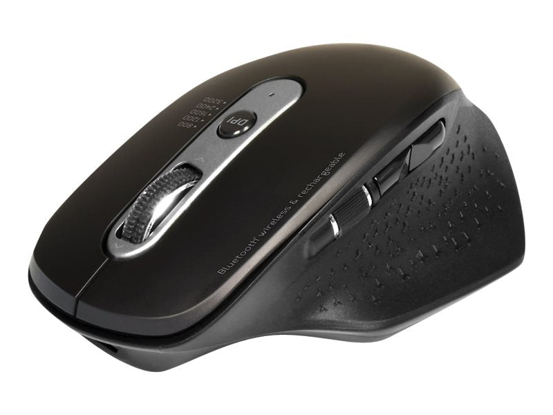 PORT Kabellose Maus – Wiederaufladbar, Bluetooth und USB-Empfänger