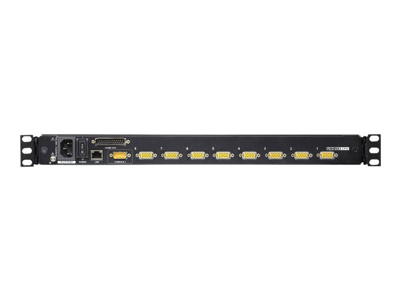 ATEN 8-Port KVM-Switch – 19" Bildschirm, Fernzugriff