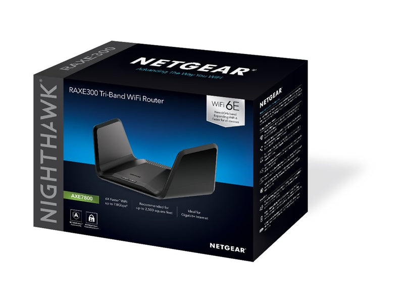 Netgear Nighthawk Router – Wi-Fi 6E, Tri-Band für schnelles Internet