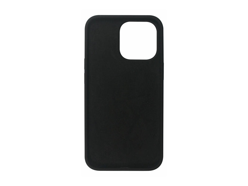 eSTUFF Handyhülle – Silikon, schwarz, für iPhone 13 Pro Max