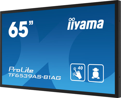 Iiyama 65" 4K Touchscreen-Monitor – Ideal für Präsentationen