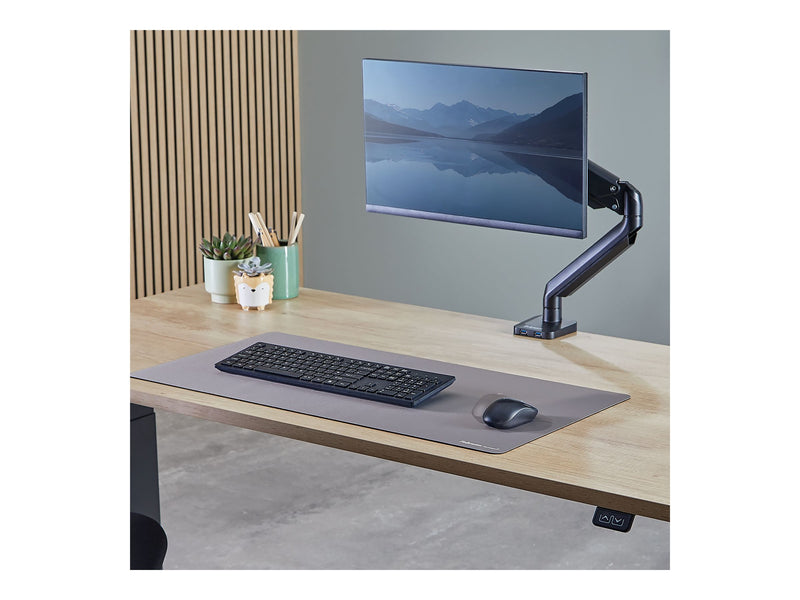 FELLOWES Schreibtischunterlage – Rutschfest, 80x40 cm, Grau