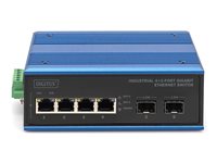 Digitus 4+2-Port Gigabit Switch – Robust und Zuverlässig