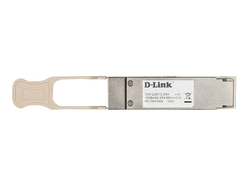 D-Link Netzwerk-Transceiver – 100 Gbit/s, Hot-Swap-fähig
