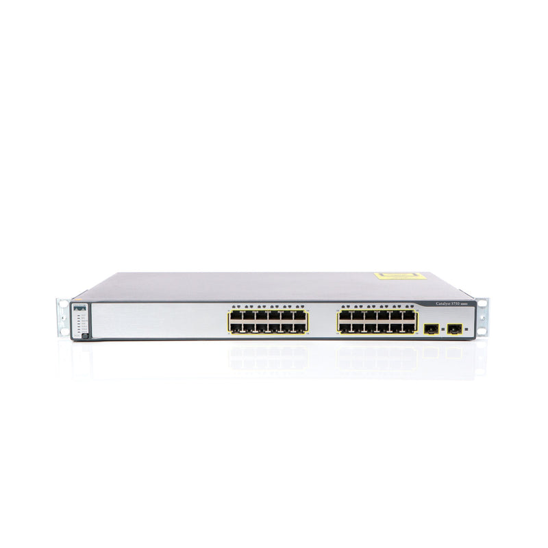 Cisco Netzwerk-Switch – 24 Anschlüsse, Rack-montierbar