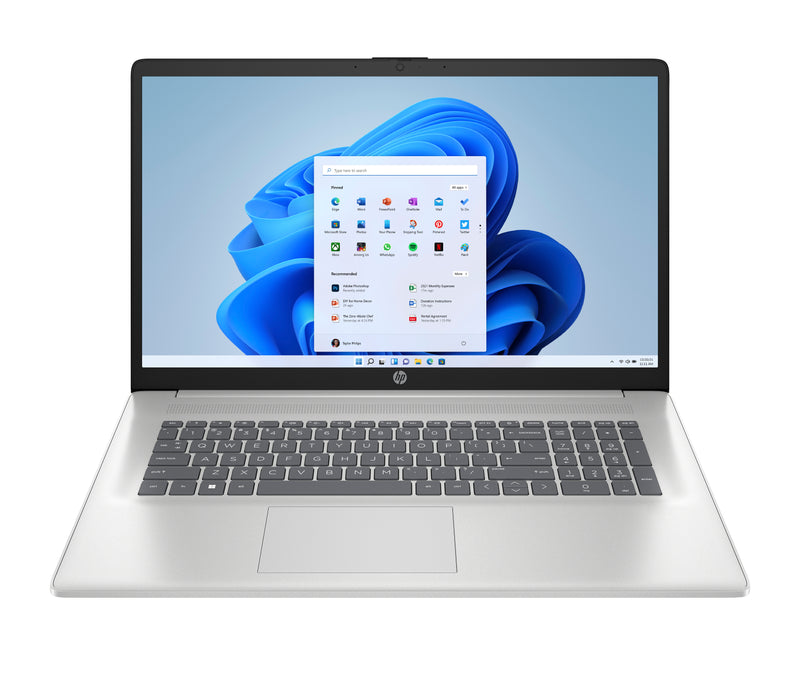 HP 17" Laptop – Ryzen 7, 16 GB RAM, 512 GB SSD