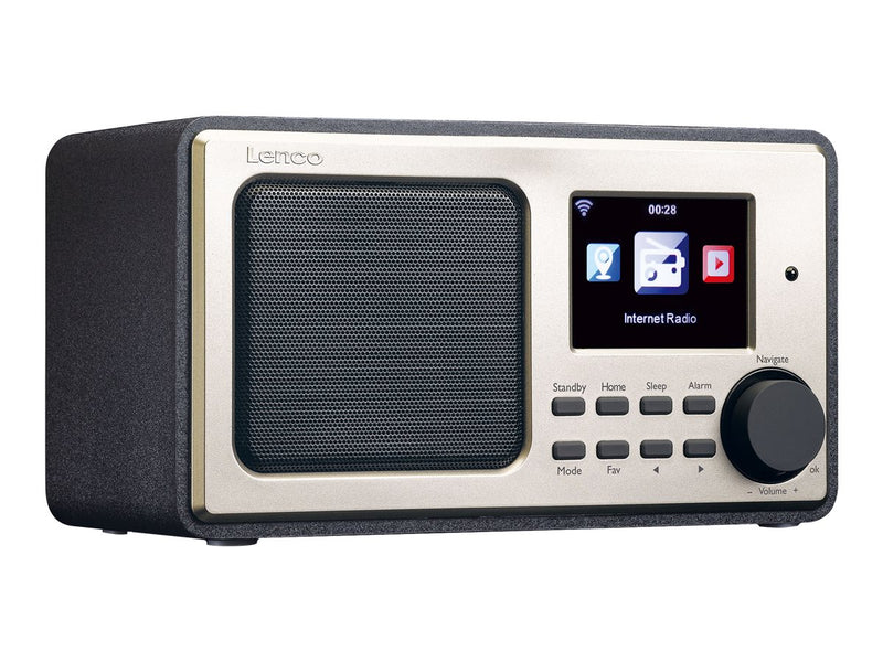 Lenco Internetradio – Kompakt mit Farbdisplay und Weckfunktion
