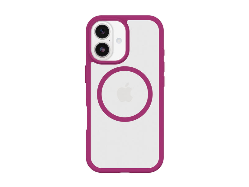 OTTERBOX iPhone 17 Hülle – MagSafe-kompatibel, klar/rosa