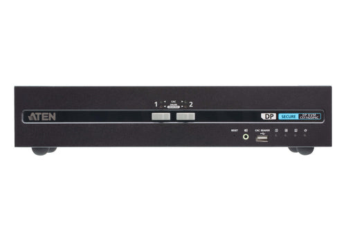 Aten KVM Switch – 2 Monitore, sicheres Umschalten