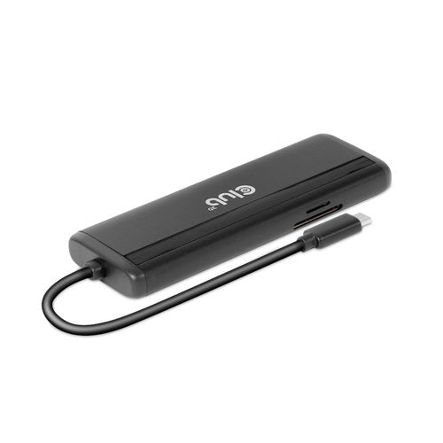 Club3D USB-C Hub – 8-in-1, 8K-Display, 100W Stromversorgung