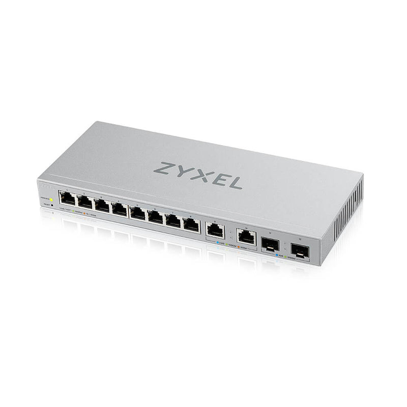 Zyxel 12-Port Netzwerk-Switch – Vielseitig, leise, für schnelles Internet