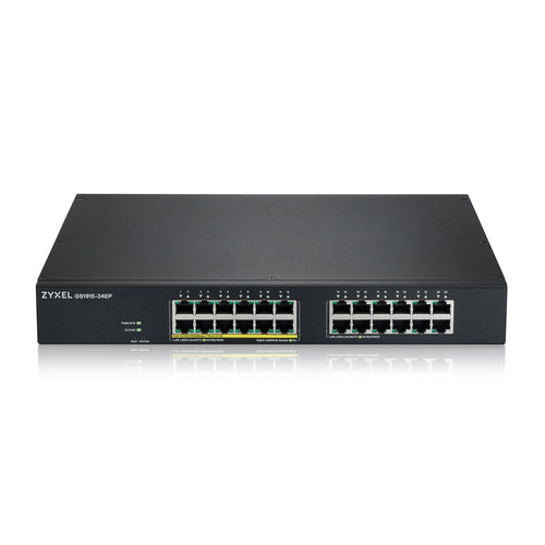 ZyXEL 24-Port Smart Switch – Gigabit Netzwerk, PoE-Unterstützung