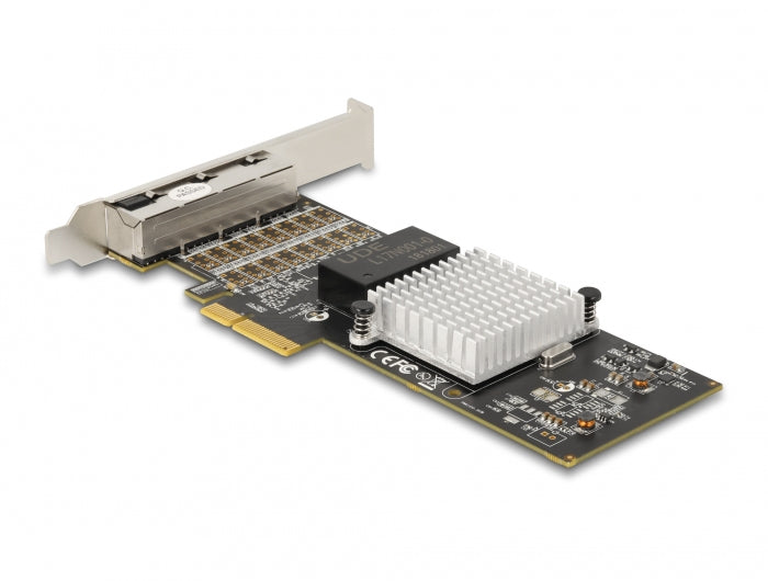 Delock Netzwerkadapter – 4-fach Gigabit LAN für PCI Express