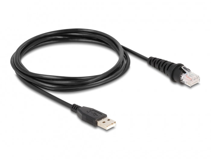 DELOCK USB Barcodescanner – 1D & 2D, kabelgebunden