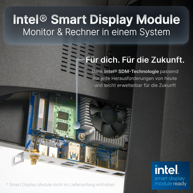 FUTURENUC All-in-One PC – 24" Display, 16 GB RAM, 256 GB SSD