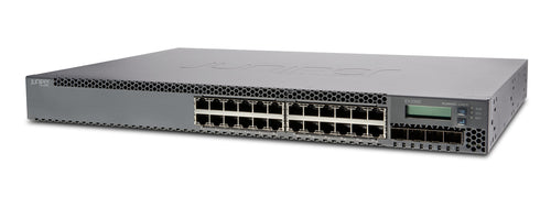 Juniper Netzwerk-Switch – 24 Anschlüsse, stapelbar