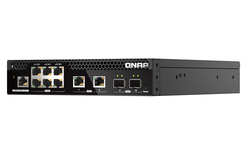 QNAP Netzwerk-Switch – 10 Anschlüsse, 10 Gigabit Ethernet