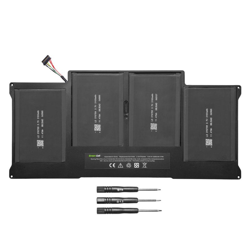 Green Cell Laptop-Akku – 47 Wh, Sicherheitsschutz